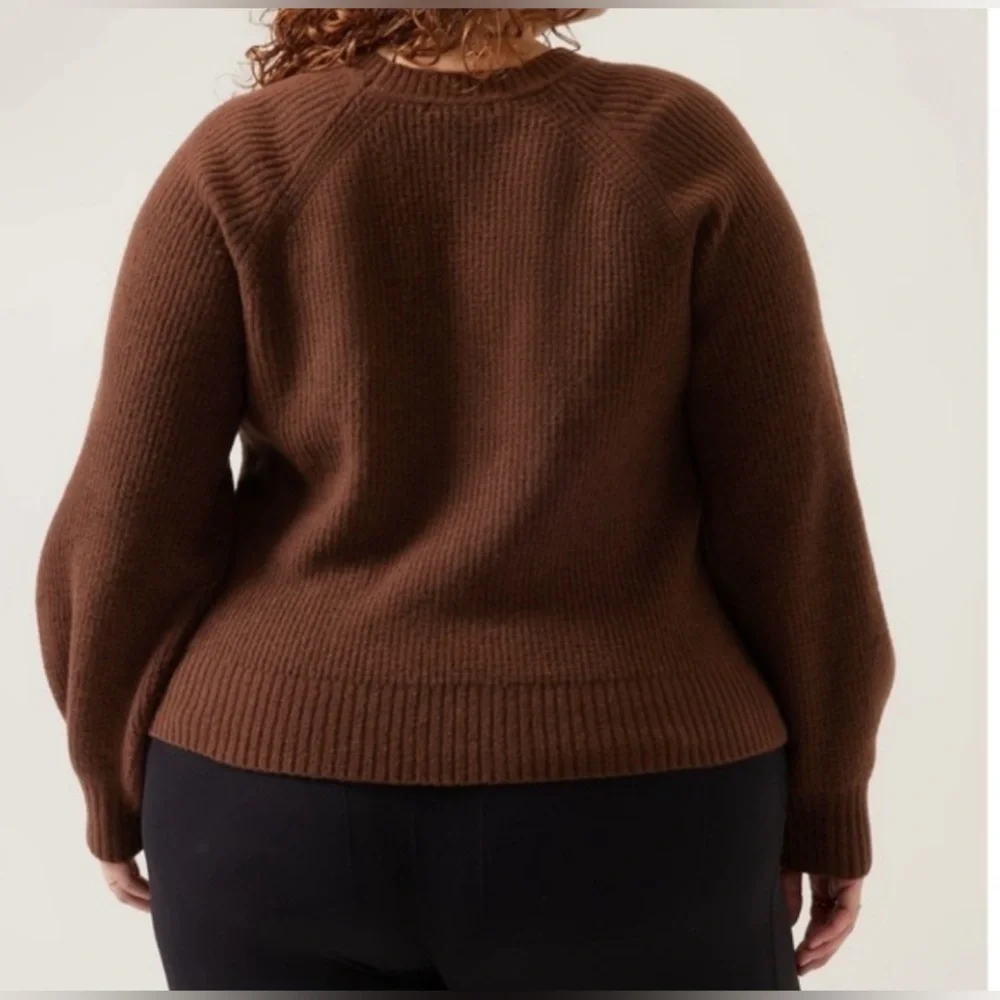 ATHLETA LAYOVER CREW SWEATER - Picture 2 of 15